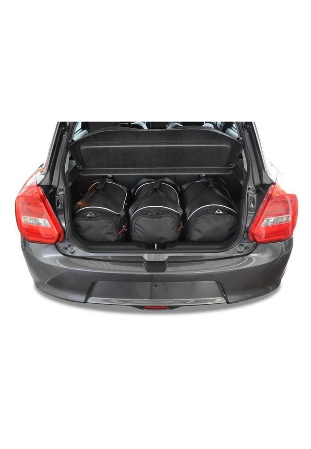 KJUST - Torby Do Bagażnika Suzuki Swift 2017-2024 3Szt Kjust. Kolor: czarny. Styl: sportowy