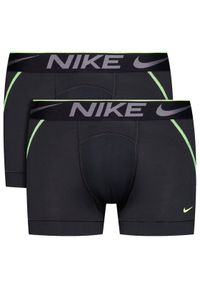 Nike Komplet 2 par bokserek Breathe Micro 0000KE1019 Czarny. Kolor: czarny. Materiał: syntetyk #1