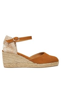 Espadryle Castañer. Kolor: brązowy
