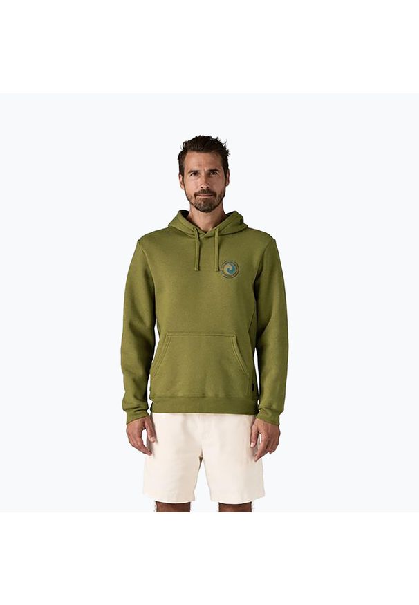 Bluza męska Patagonia Unity Fitz Uprisal Hoody. Kolor: zielony