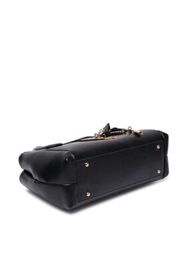 Guess Torebka Brooke HWBG98 97060 Czarny. Kolor: czarny. Materiał: skórzane