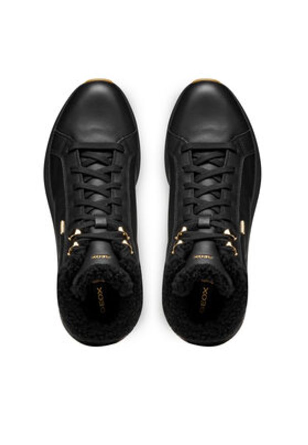 Geox Sneakersy D Spherica Actif X2 D56WPA 00085 C9999 Czarny. Kolor: czarny. Materiał: skóra