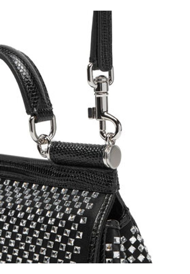 DOLCE & GABBANA - Dolce&Gabbana Torebka BB7116 AP602 Czarny. Kolor: czarny