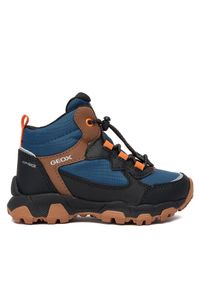 Trekkingi Geox. Kolor: niebieski. Sport: turystyka piesza