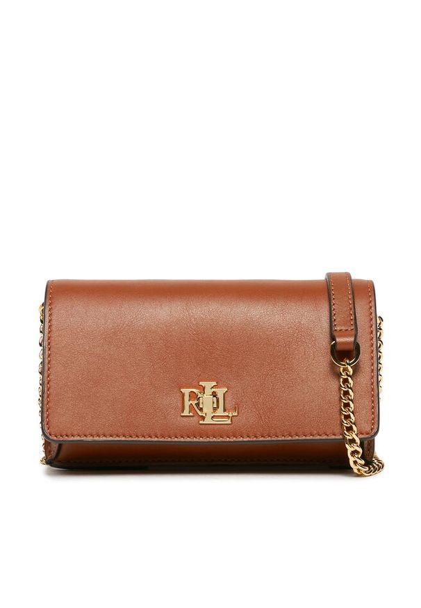 Lauren Ralph Lauren - Torebka LAUREN RALPH LAUREN. Kolor: brązowy