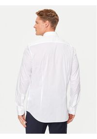TOMMY HILFIGER - Tommy Hilfiger Koszula MW0MW38347 Biały Slim Fit. Kolor: biały. Materiał: bawełna #4
