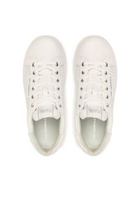 Karl Lagerfeld - KARL LAGERFELD Sneakersy KL63577N Biały. Kolor: biały. Materiał: skóra #4