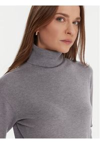 Kontatto Golf 3M0823C Szary Regular Fit. Typ kołnierza: golf. Kolor: szary. Materiał: syntetyk #2