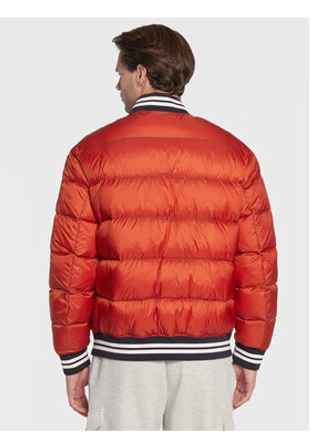 Armani Exchange Kurtka bomber 6LZBL8 ZNWRZ 1498 Pomarańczowy Regular Fit. Kolor: pomarańczowy. Materiał: syntetyk