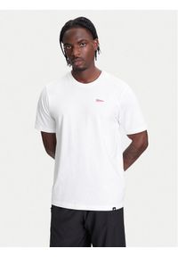 Adidas - adidas T-Shirt Pennant Trim Graphic JL9226 Biały Regular Fit. Kolor: biały. Materiał: bawełna #1