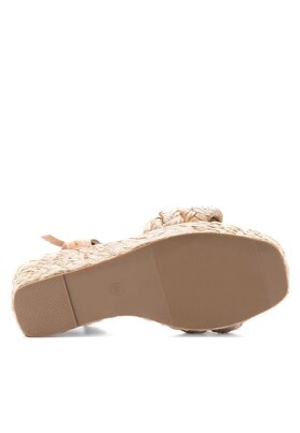 DeeZee Espadryle KL-E2125-1 Beżowy. Kolor: beżowy