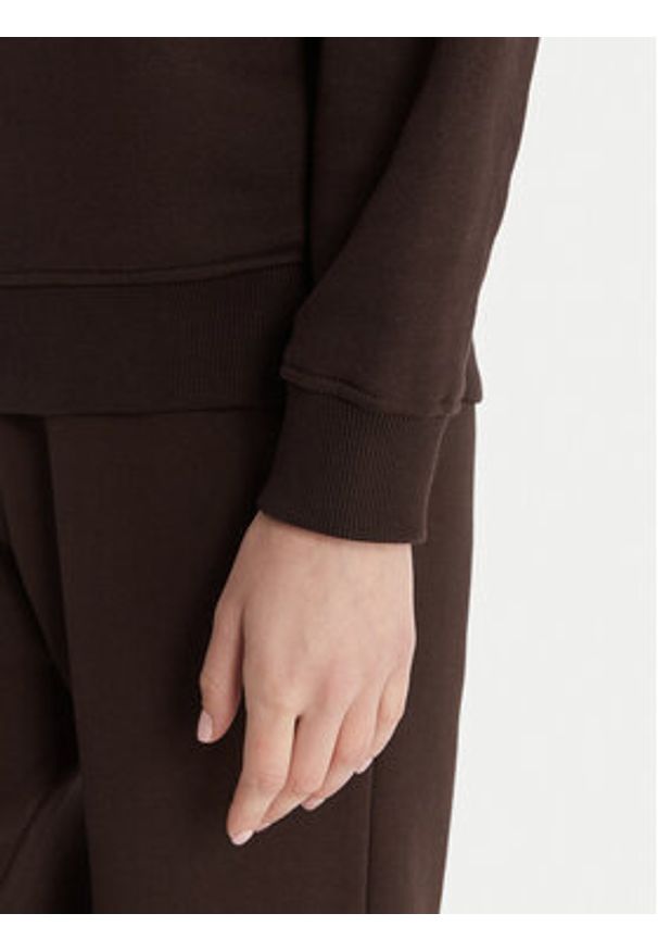 Guess Bluza V6RQ13 K9V31 Brązowy Regular Fit. Kolor: brązowy. Materiał: bawełna