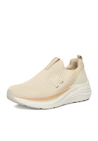 Rieker Sneakersy CEO-W4100-60 Beżowy. Kolor: beżowy. Materiał: materiał #7