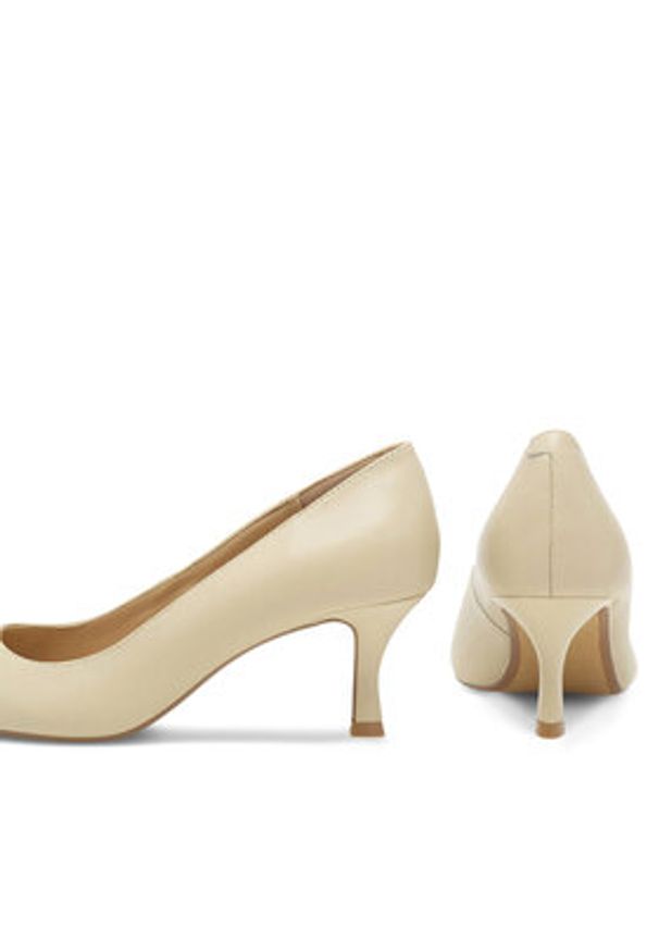 Lasocki Czółenka WFA2532-2Z Écru. Materiał: skóra. Obcas: na szpilce