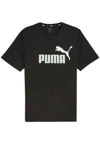 Koszulka sportowa męska Puma Ess+ 2. Kolor: wielokolorowy, czarny, biały. Długość rękawa: krótki rękaw. Długość: krótkie