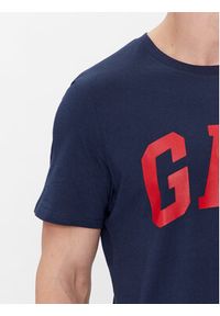 GAP - Gap T-Shirt 550338-04 Granatowy Regular Fit. Kolor: niebieski. Materiał: bawełna #4