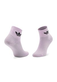 Adidas - adidas Skarpety Wysokie Dziecięce Ankle HK7186 Czarny. Kolor: czarny. Materiał: materiał #4