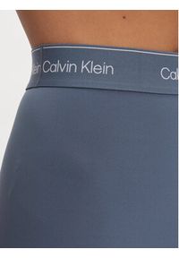 Calvin Klein Performance Legginsy 00GWS4L633 Niebieski Slim Fit. Kolor: niebieski. Materiał: syntetyk
