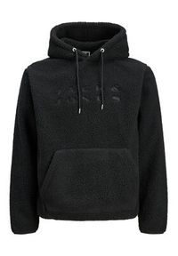 Jack & Jones Bluza Flare Teddy 12285678 Czarny Relaxed Fit. Kolor: czarny. Materiał: syntetyk #8