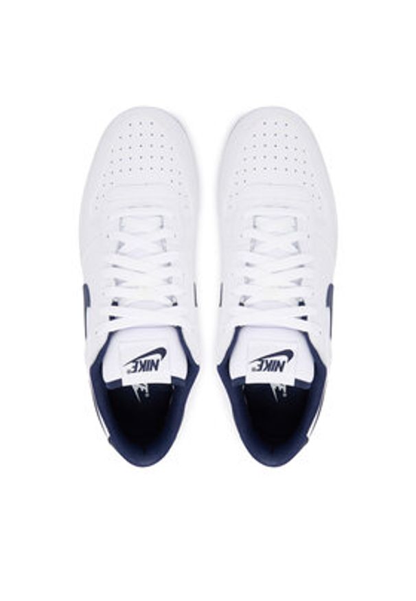 Nike Sneakersy Big Low 355152 Biały. Kolor: biały. Materiał: skóra