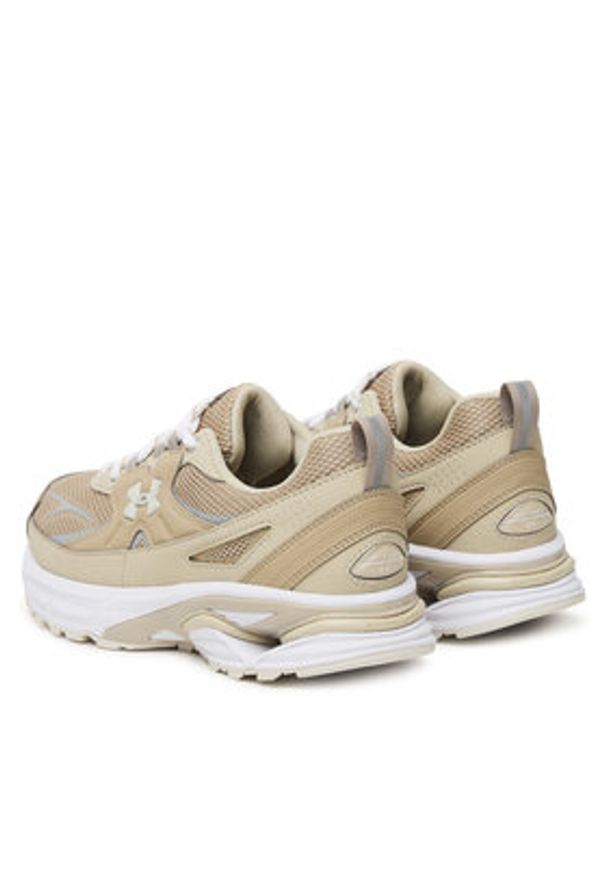 Under Armour Sneakersy UA Apparition Tech 6005280 Beżowy. Kolor: beżowy. Materiał: materiał