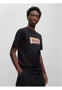 BOSS - Boss T-Shirt 50486210 Czarny Slim Fit. Kolor: czarny. Materiał: bawełna #1