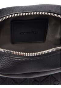 Calvin Klein Saszetka Emblem Aop Emboss Slim Reporter LV04D3228G Czarny. Kolor: czarny. Materiał: skóra #4
