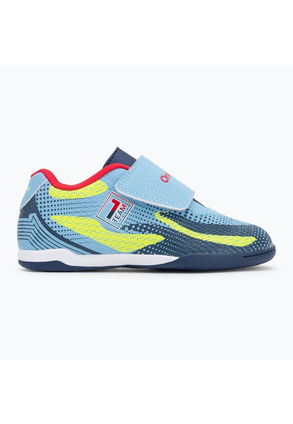 ONETEAM - Buty piłkarskie dziecięce OneTeam Robero Junior IC. Kolor: niebieski. Sport: piłka nożna