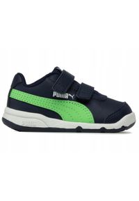 Puma - Buty na co dzień dziecięce PUMA STEPFLEEX na rzepy. Okazja: na co dzień. Zapięcie: rzepy. Kolor: wielokolorowy