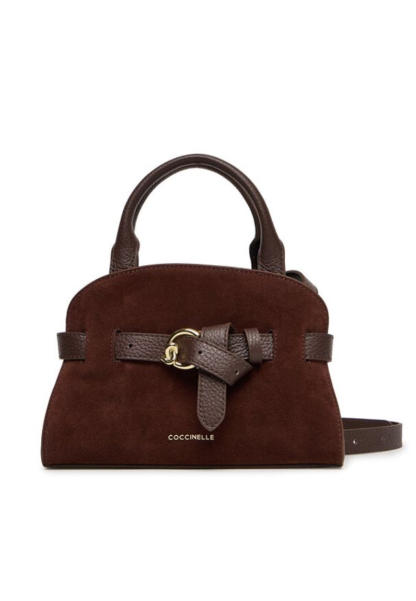 Coccinelle Torebka Tlb Coccinellesabine Suede Bi E1 TLB 18 03 01 Brązowy. Kolor: brązowy. Materiał: skórzane