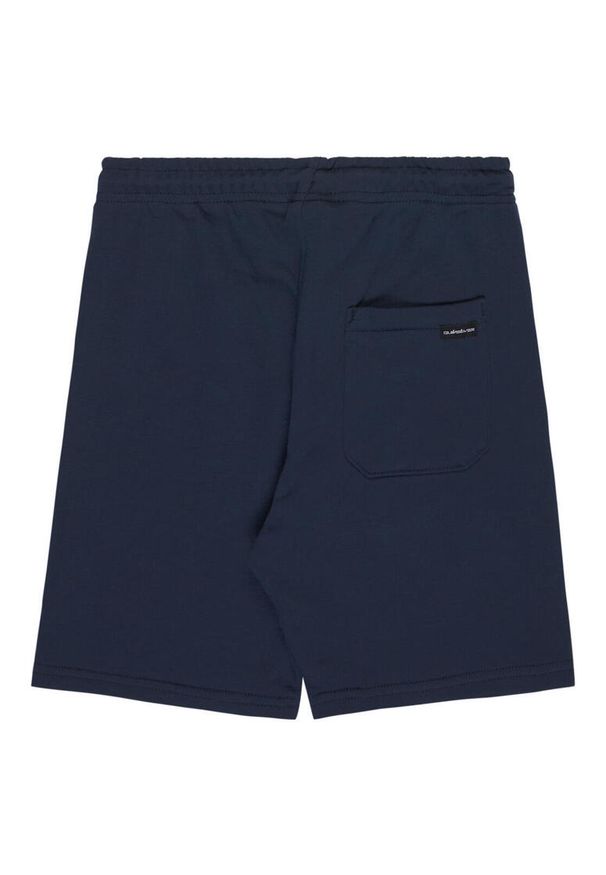 Quiksilver - Spodenki z elastyczną talią EASY DAY. Kolor: niebieski. Materiał: materiał, poliester, bawełna. Długość: krótkie. Sezon: lato