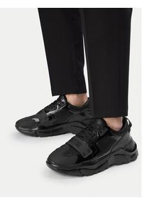Versace Jeans Couture Sneakersy 80YA3SC4 ZSE03 Czarny. Kolor: czarny. Materiał: skóra #4