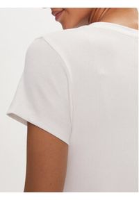 Calvin Klein Jeans T-Shirt J20J223358 Biały Slim Fit. Kolor: biały. Materiał: bawełna #2