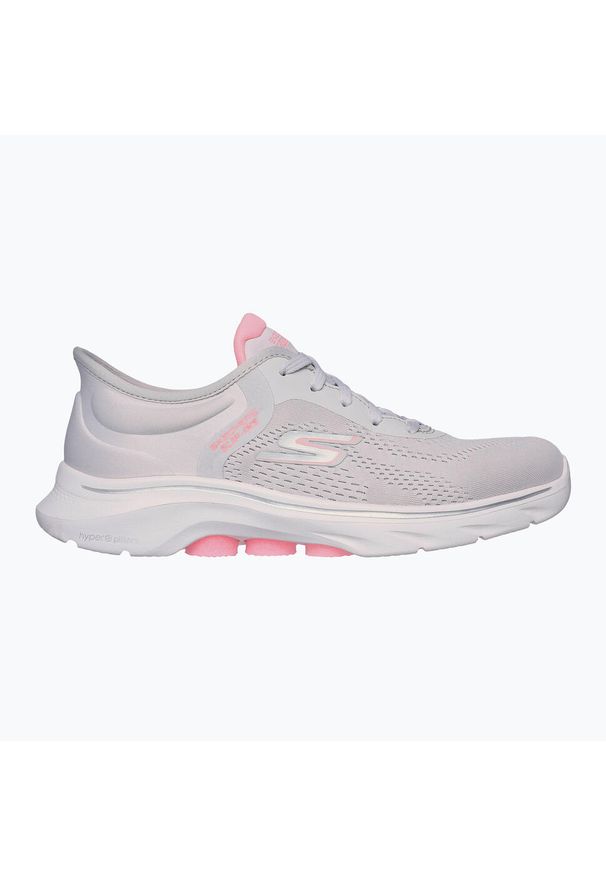 skechers - Buty damskie Skechers Go Walk 7 Valin. Okazja: na co dzień. Kolor: szary