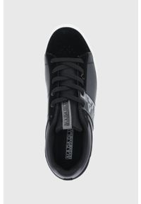 Napapijri - Buty. Nosek buta: okrągły. Zapięcie: sznurówki. Kolor: czarny. Materiał: guma #5