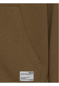 !SOLID - Solid Bluza 21107421 Brązowy Regular Fit. Kolor: brązowy. Materiał: bawełna