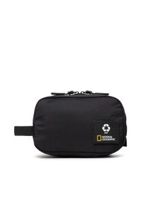 National Geographic Kosmetyczka Toiletry Bag N20900.06 Czarny. Kolor: czarny. Materiał: materiał