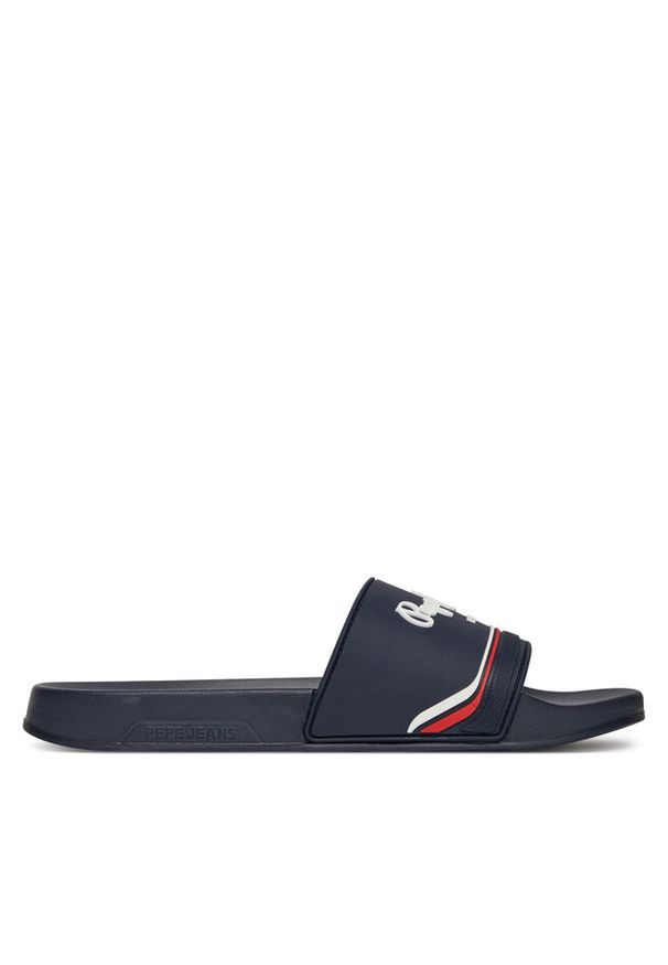Klapki Pepe Jeans. Kolor: niebieski