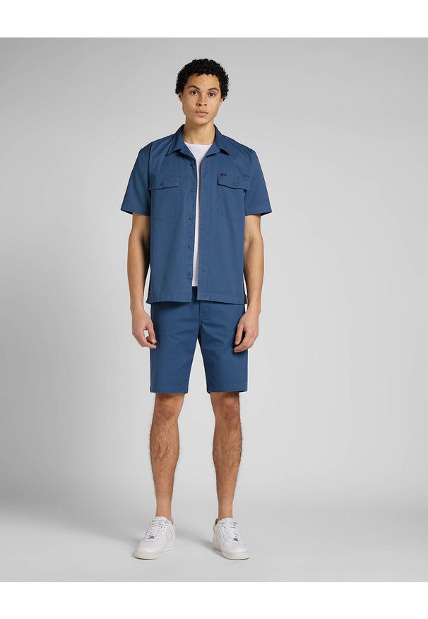 Lee - LEE SS CHETOPA SHIRT TWILIGHT BLUE L68POM71 112145433