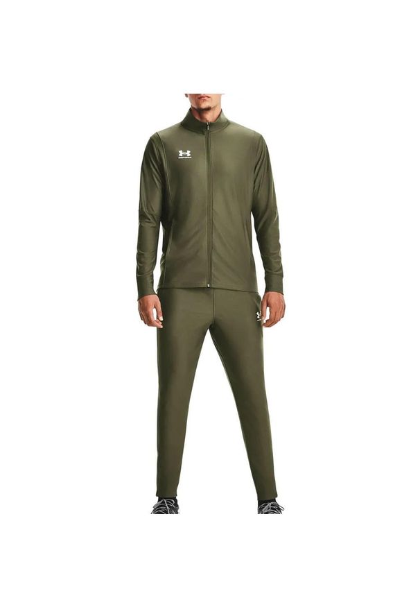 Under Armour Suit Ua M's Ch. Dres Dorosłych. Kolor: zielony. Materiał: poliester. Sport: fitness