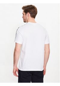 Lacoste T-Shirt TH5071 Biały Regular Fit. Kolor: biały. Materiał: bawełna