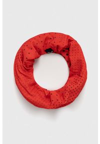 Salewa komin Icono kolor czerwony wzorzysty. Kolor: czerwony. Materiał: włókno, materiał