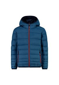 Kurtka dziecięca turystyczna CMP 34Z3294. Kolor: pomarańczowy, niebieski, wielokolorowy, żółty. Materiał: softshell. Styl: sportowy