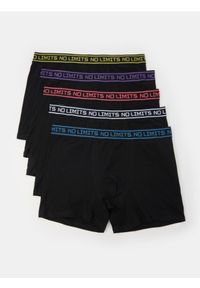 Sinsay - Bokserki Long 5 pack - czarny. Kolor: czarny