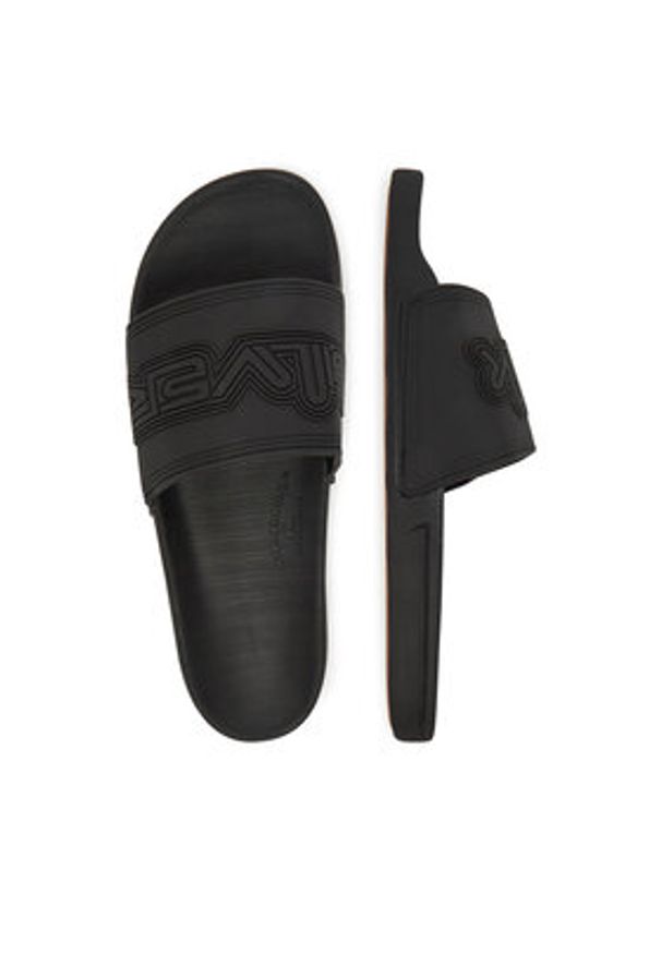 Quiksilver Klapki 800255 Czarny. Kolor: czarny. Materiał: syntetyk