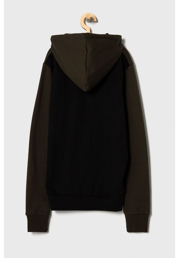 Jack & Jones - Bluza. Okazja: na co dzień. Typ kołnierza: kaptur. Kolor: zielony. Materiał: dzianina. Styl: casual