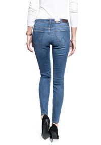 Wrangler - SPODNIE DAMSKIE WRANGLER SKINNY BLUE YOU W28KKR10H #7