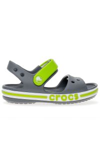 Sandały Crocs Bayaband Sandal 205400-025 - szare. Kolor: szary. Materiał: materiał. Styl: sportowy