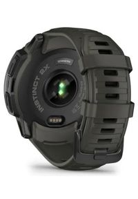GARMIN - Zegarek sportowy Garmin Instinct 2X Solar (mchowy / mchowy pasek). Rodzaj zegarka: smartwatch. Styl: sportowy