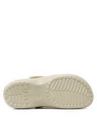 Crocs Klapki Classic Platform Clog W 206750 Beżowy. Kolor: beżowy. Obcas: na platformie #6